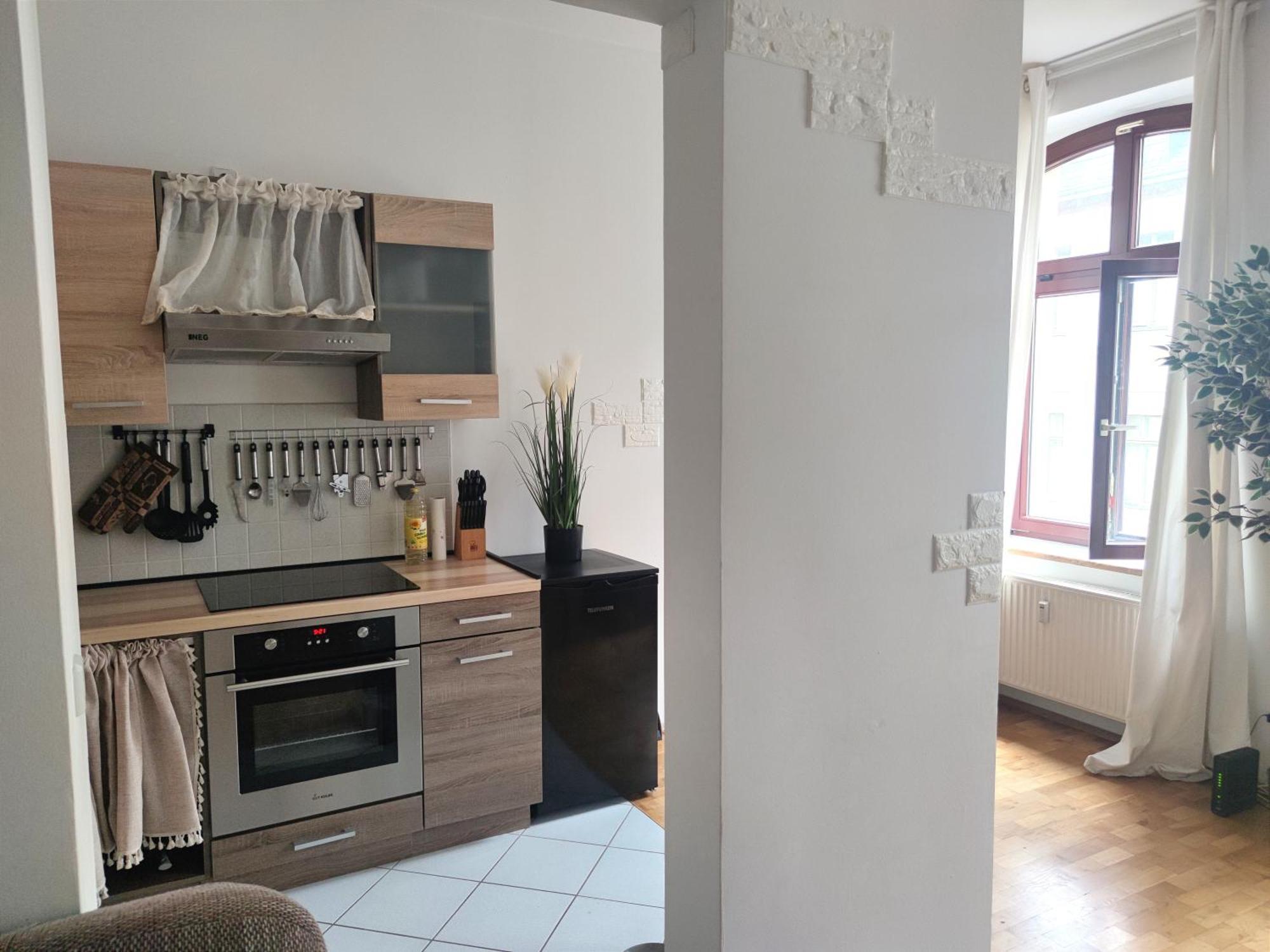 Modernes Apartment Im Herzen Leipzigs ภายนอก รูปภาพ